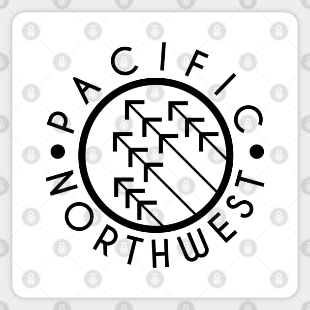 PNW LIFE Sticker by RainShineDesign